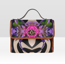 Load image into Gallery viewer, Floral Zebra Waterproof Canvas Bag