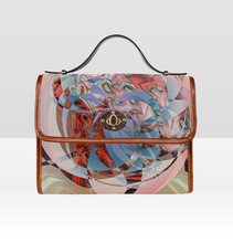 Load image into Gallery viewer, Circular Delusion Waterproof Canvas Bag