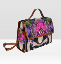 Load image into Gallery viewer, Floral Zebra Waterproof Canvas Bag