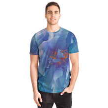 Load image into Gallery viewer, Ice Blue Peony Unisex Tee Shirt