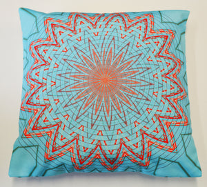 Blue Star Cushion Cover