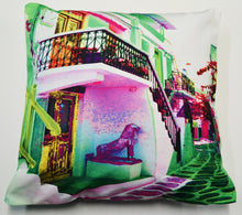 Load image into Gallery viewer, Mykonos-Orange Lion Cushion Cover