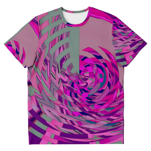 Pink Spiral Unisex Tee Shirt